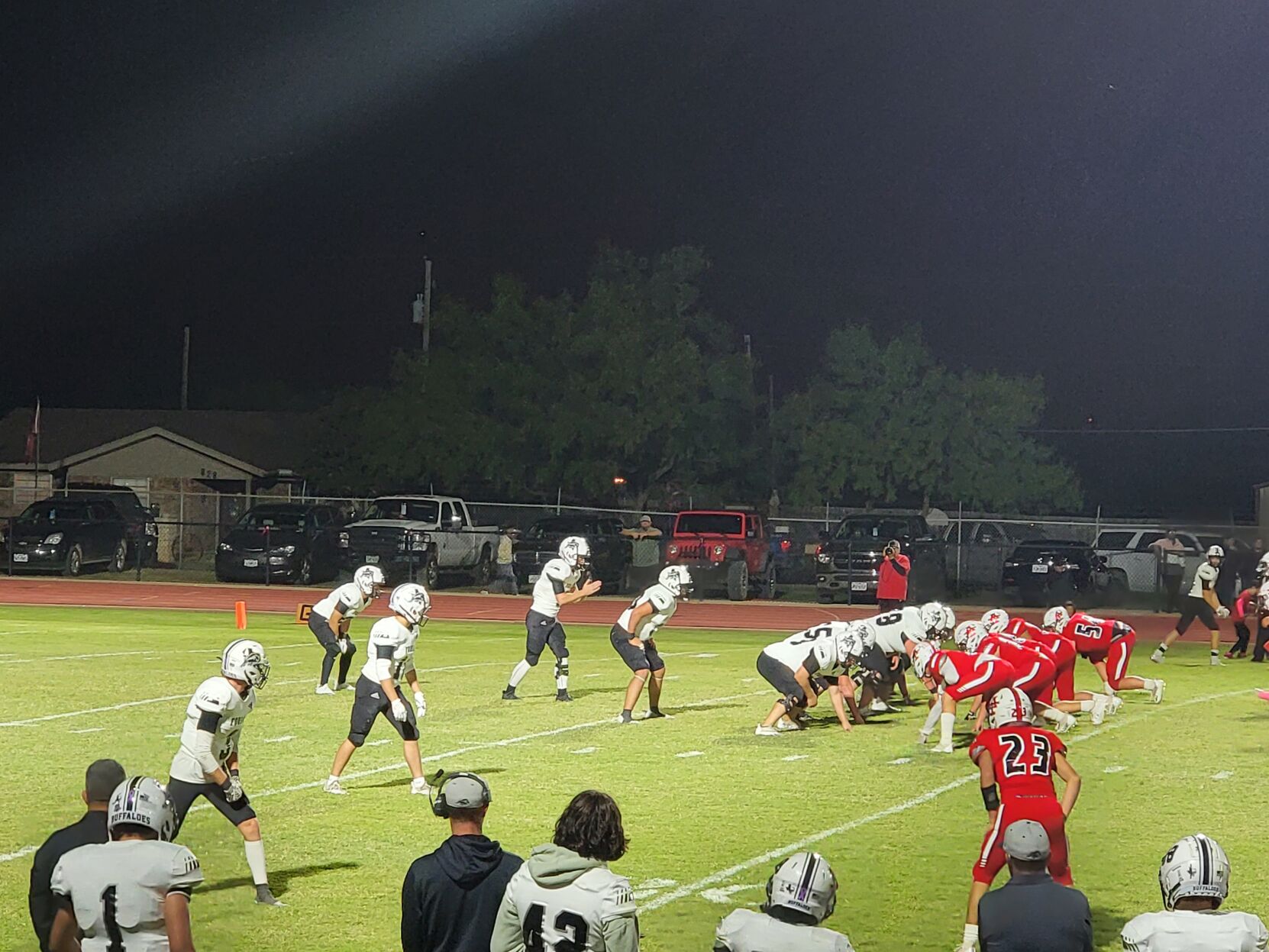 Forsan and Anson tied 7-7 after first quater